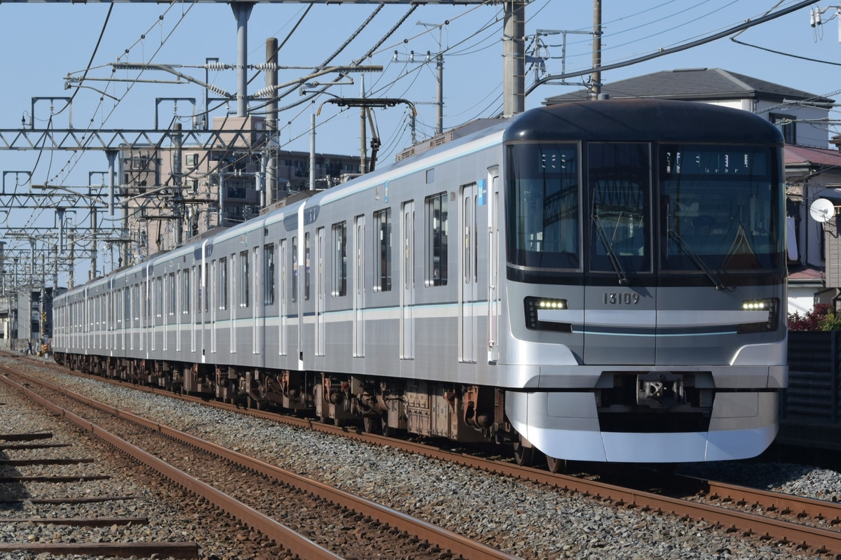 東京メトロ 千住検車区 13000系 13109F