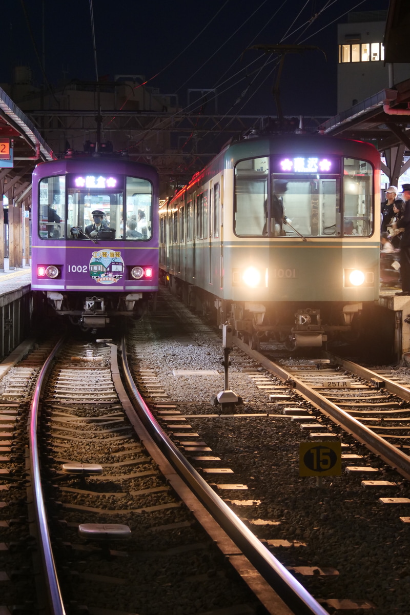 江ノ島電鉄 極楽寺検車区 1000形 1001F