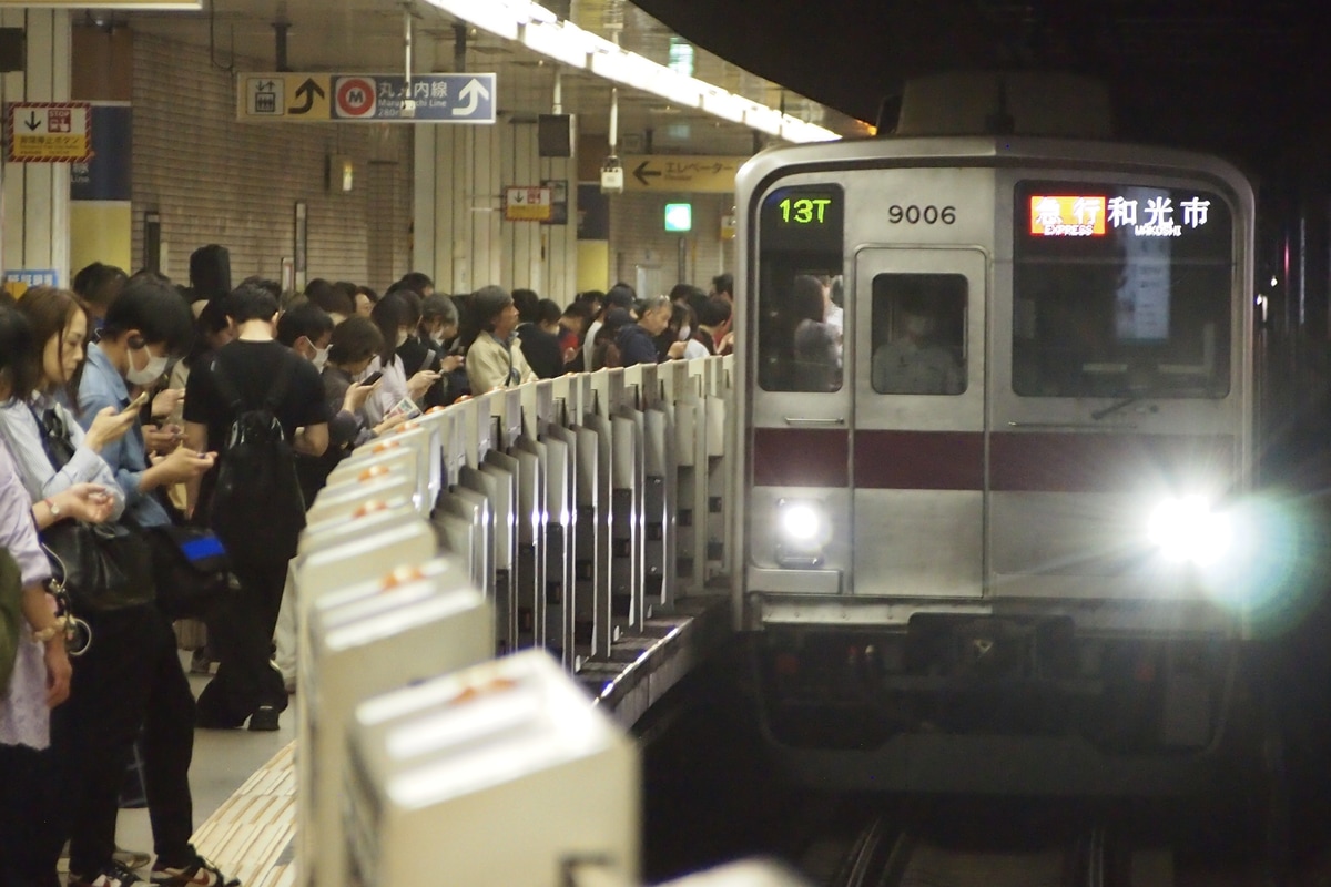 東武鉄道 森林公園検修区 9000系 9106F