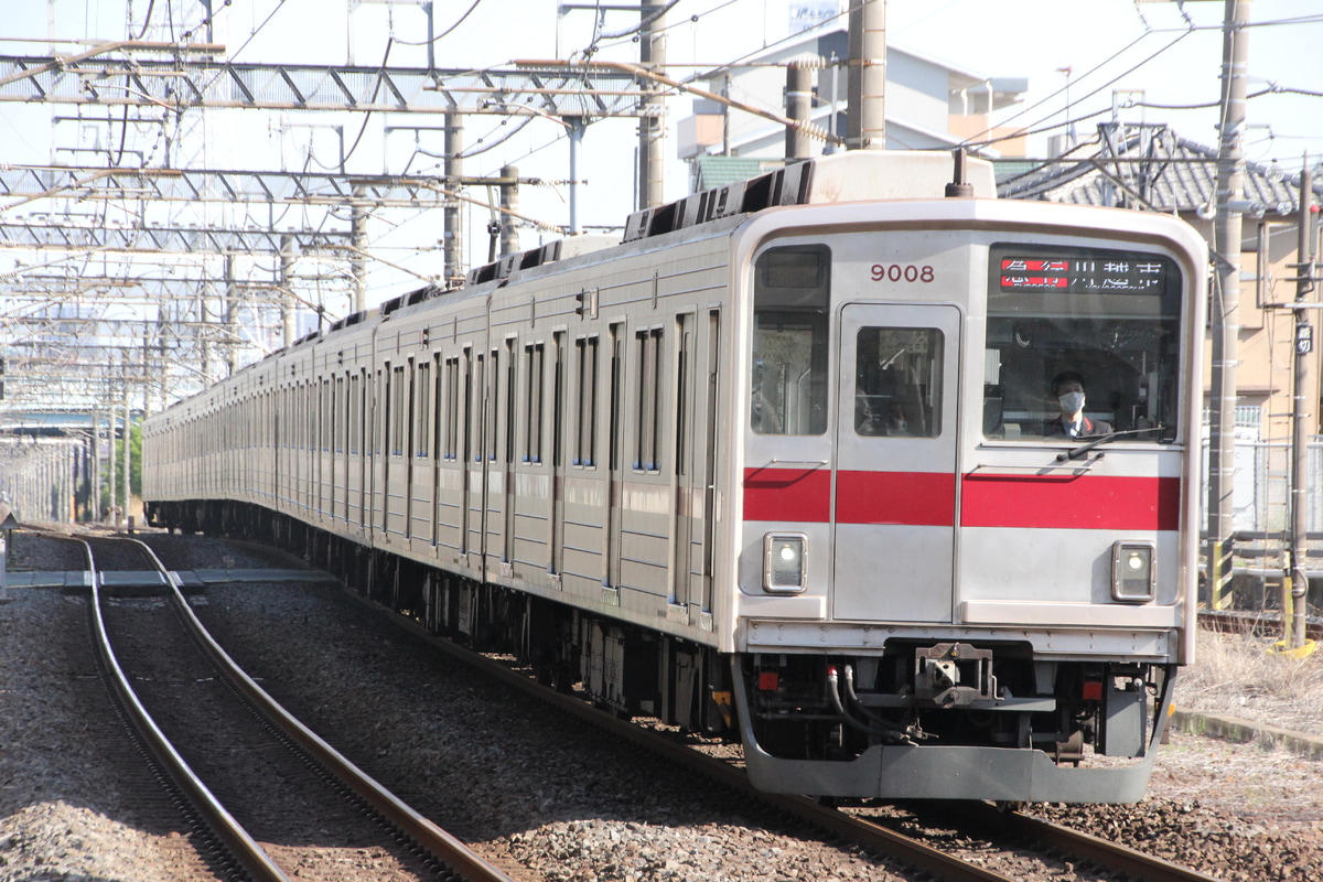 東武鉄道 森林公園検修区 9000系 9108F