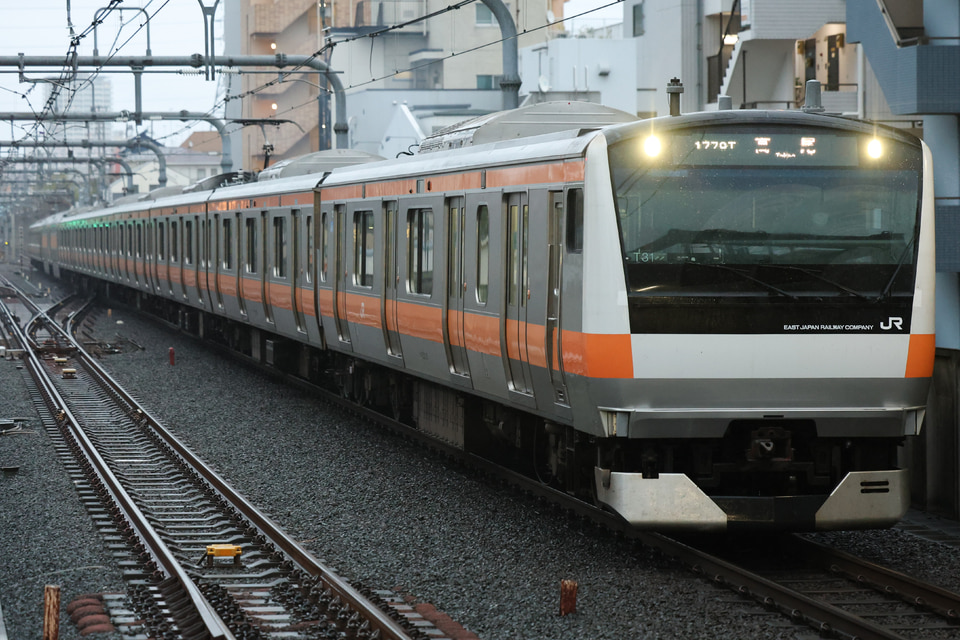 JR東E233系トタT31編成<br class="br-sp" />(T31編成)の写真