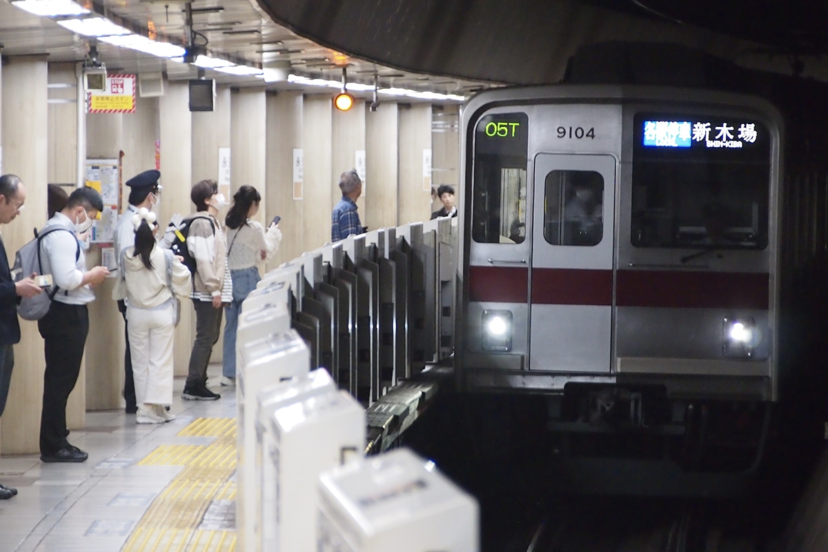 東武鉄道 森林公園検修区 9000系 9104F