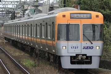 京王電鉄1000系1777Fを三鷹台駅で撮影した画像
