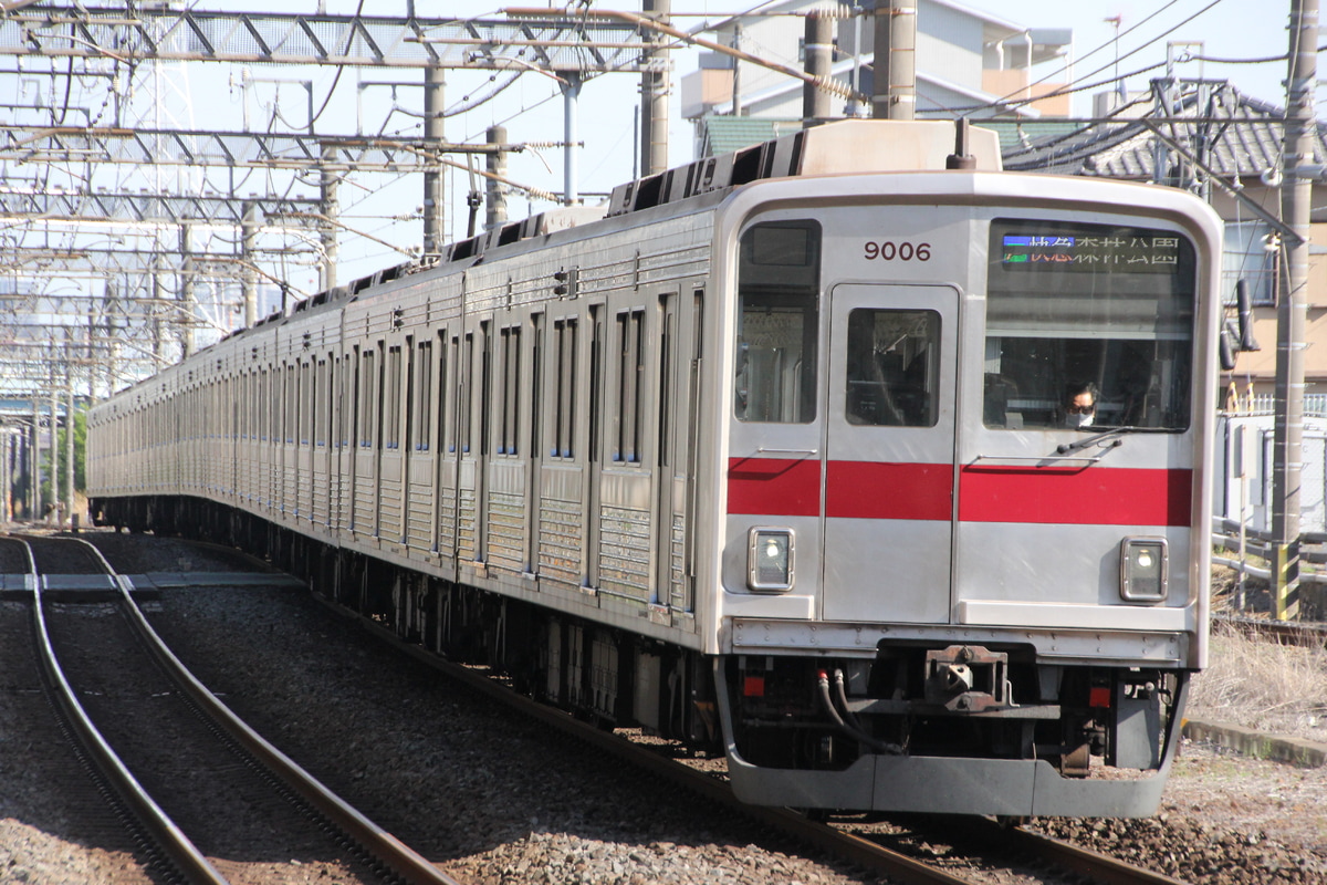 東武鉄道 森林公園検修区 9000系 9106F