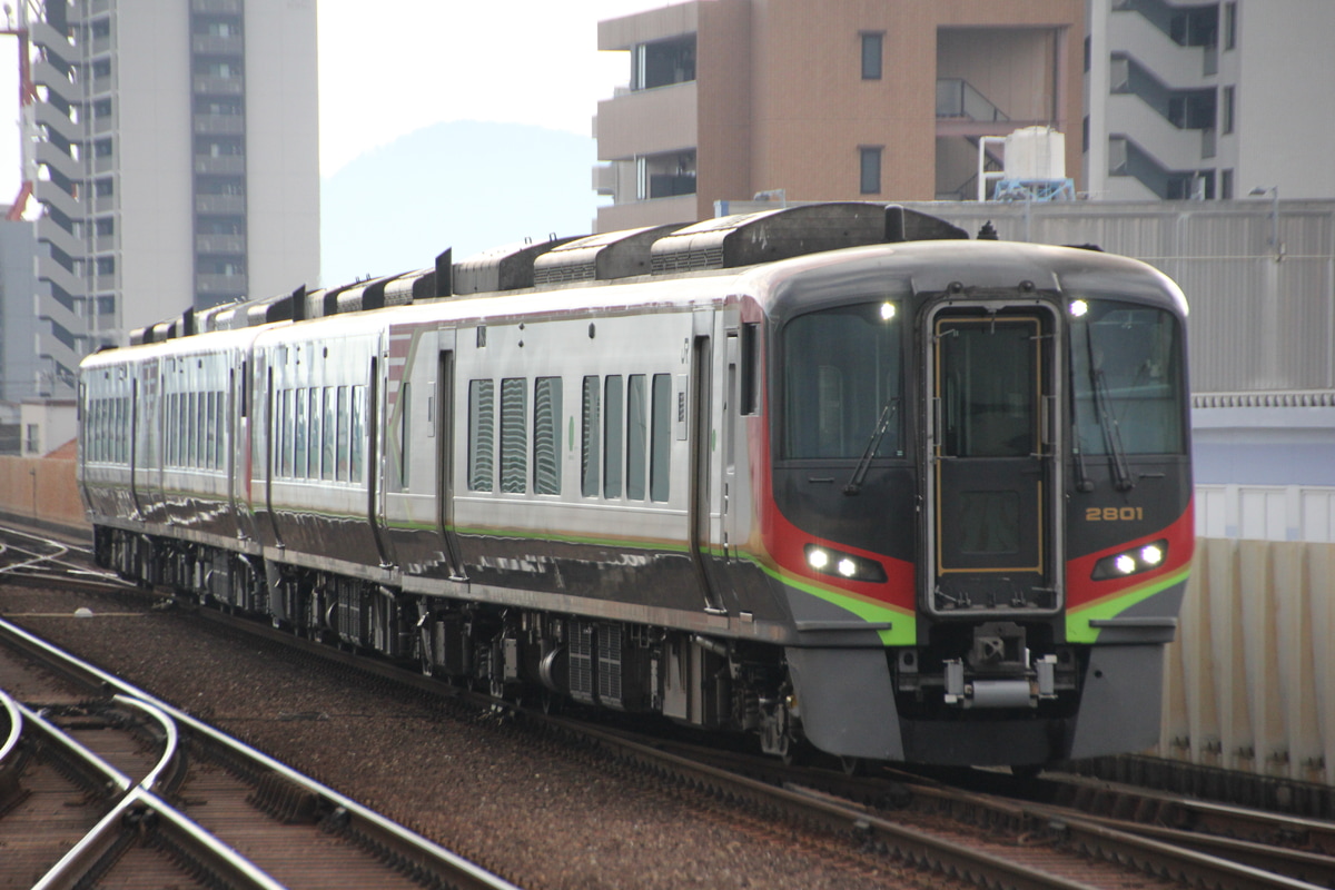 JR四国 高知運転所 2800系 2801