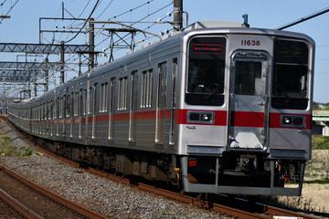 東武鉄道10030型11638Fを東松山～高坂間で撮影した画像