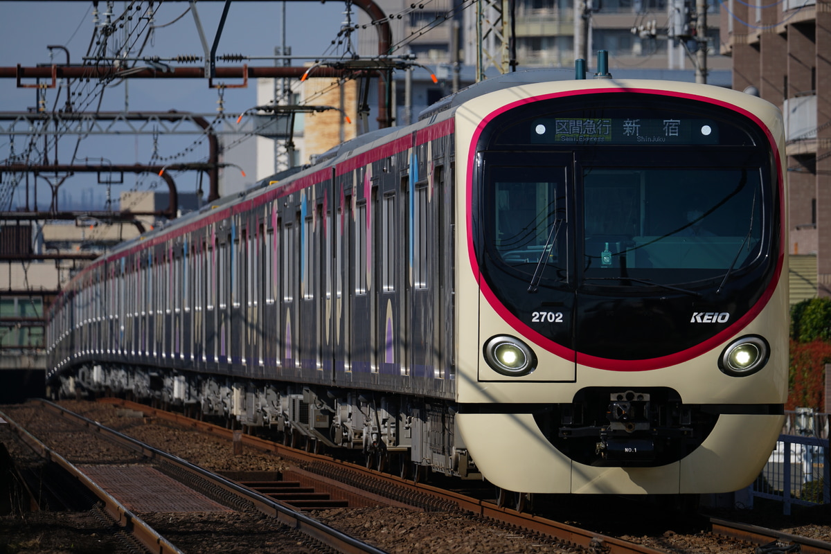 京王電鉄 若葉台検車区 2000系 2702F