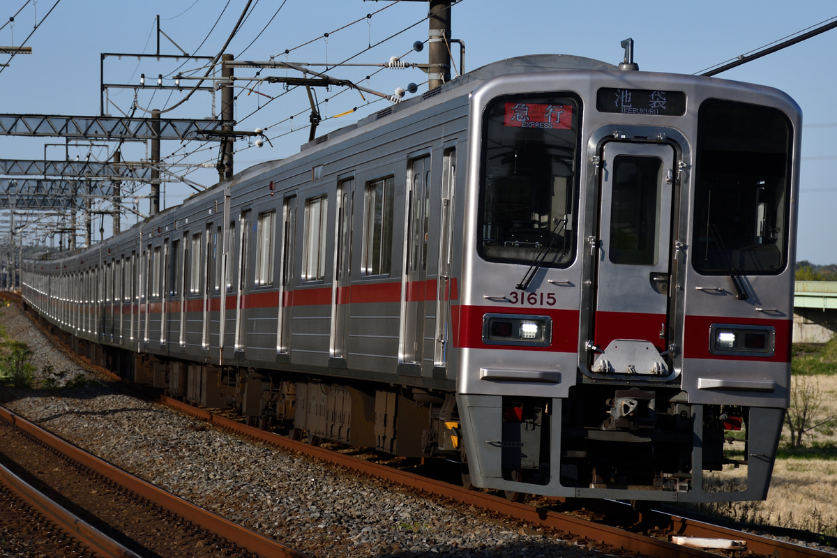 東武鉄道 森林公園検修区 30000系 31615F