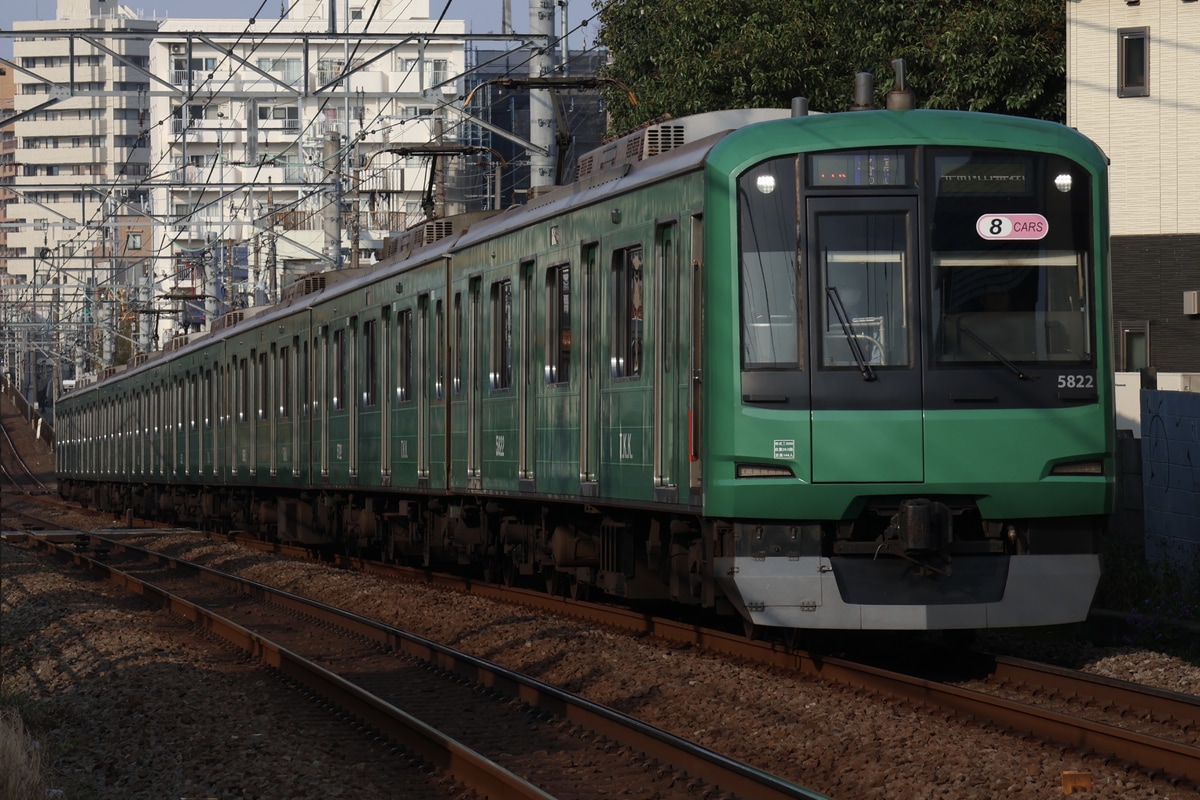 東急電鉄 元住吉検車区 5000系 5122F