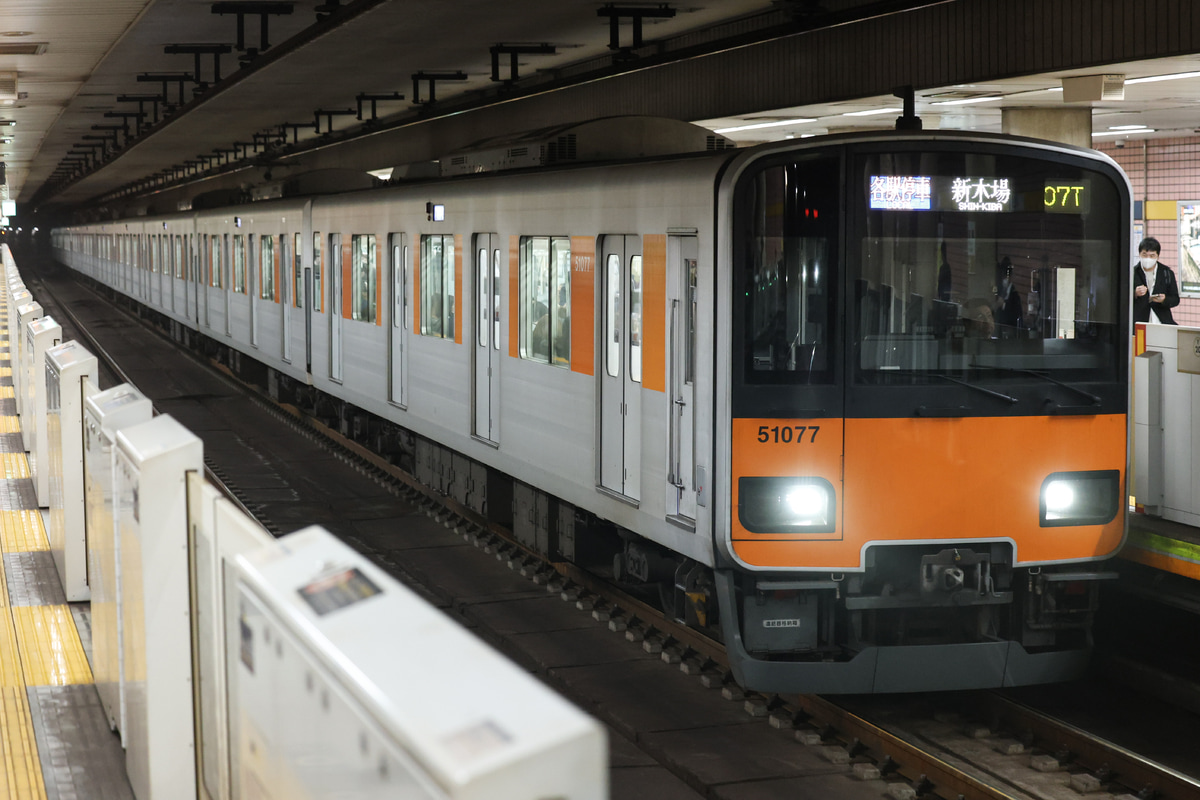 東武鉄道 森林公園検修区 50070型 51077F