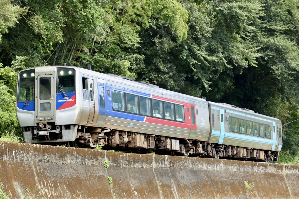 JR四国 松山運転所 N2000系 2461