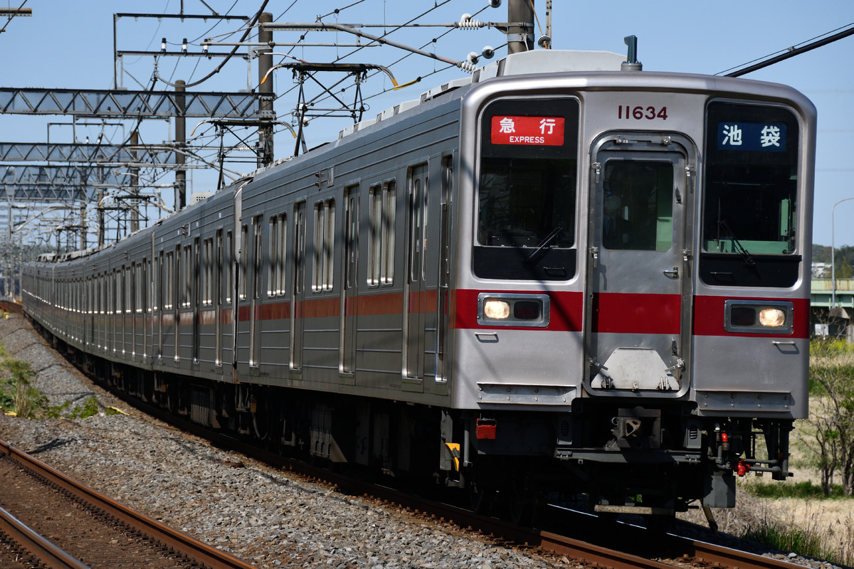 東武鉄道 森林公園検修区 10030型 11634F