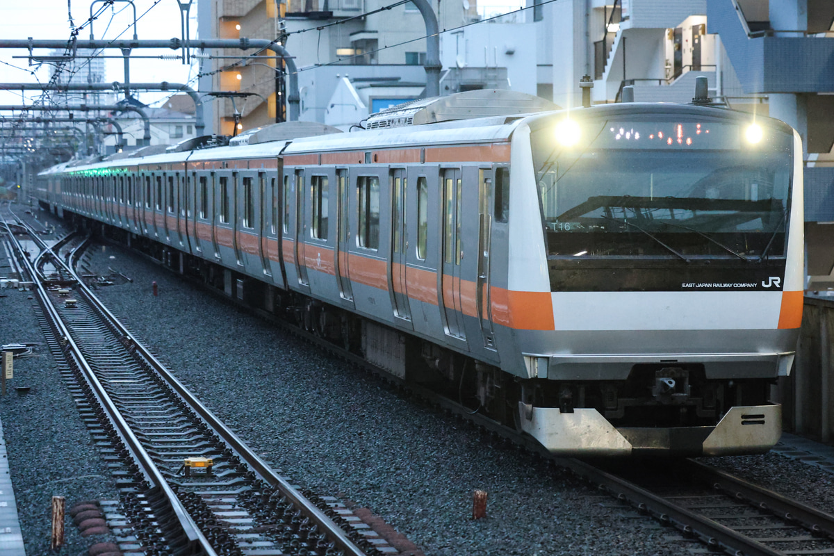 JR東日本 豊田車両センター本区 E233系 トタT16編成