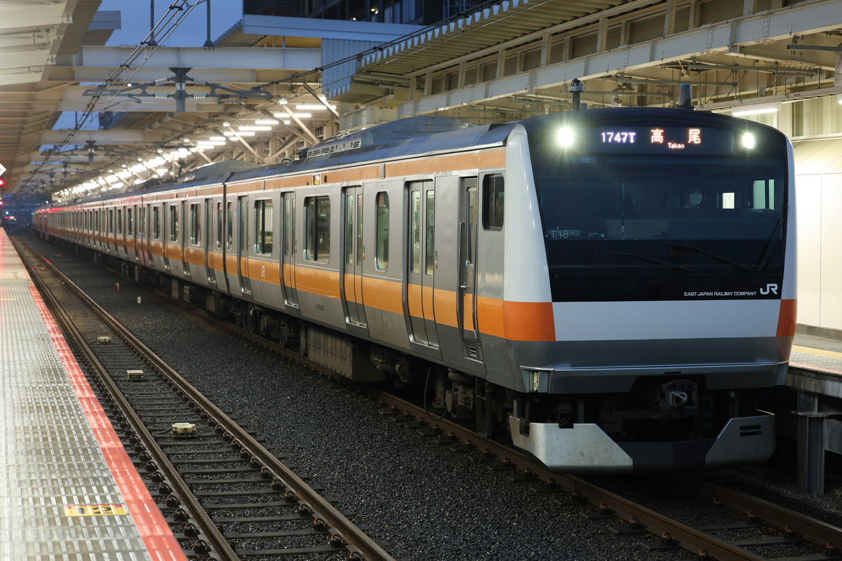 JR東日本 豊田車両センター本区 E233系 トタT18編成