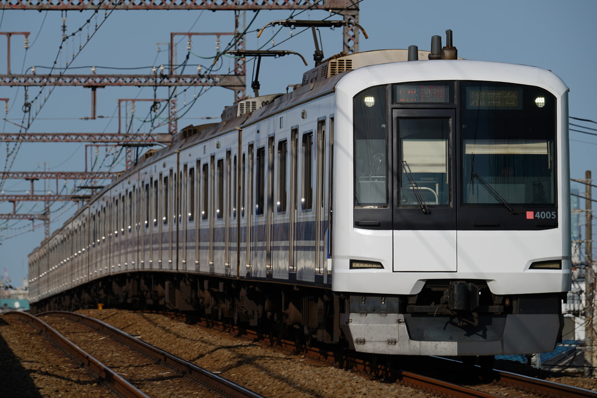 東急電鉄 元住吉検車区 5050系 4105F