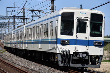 東武鉄道8000系81119Fを東松山～高坂間で撮影した画像