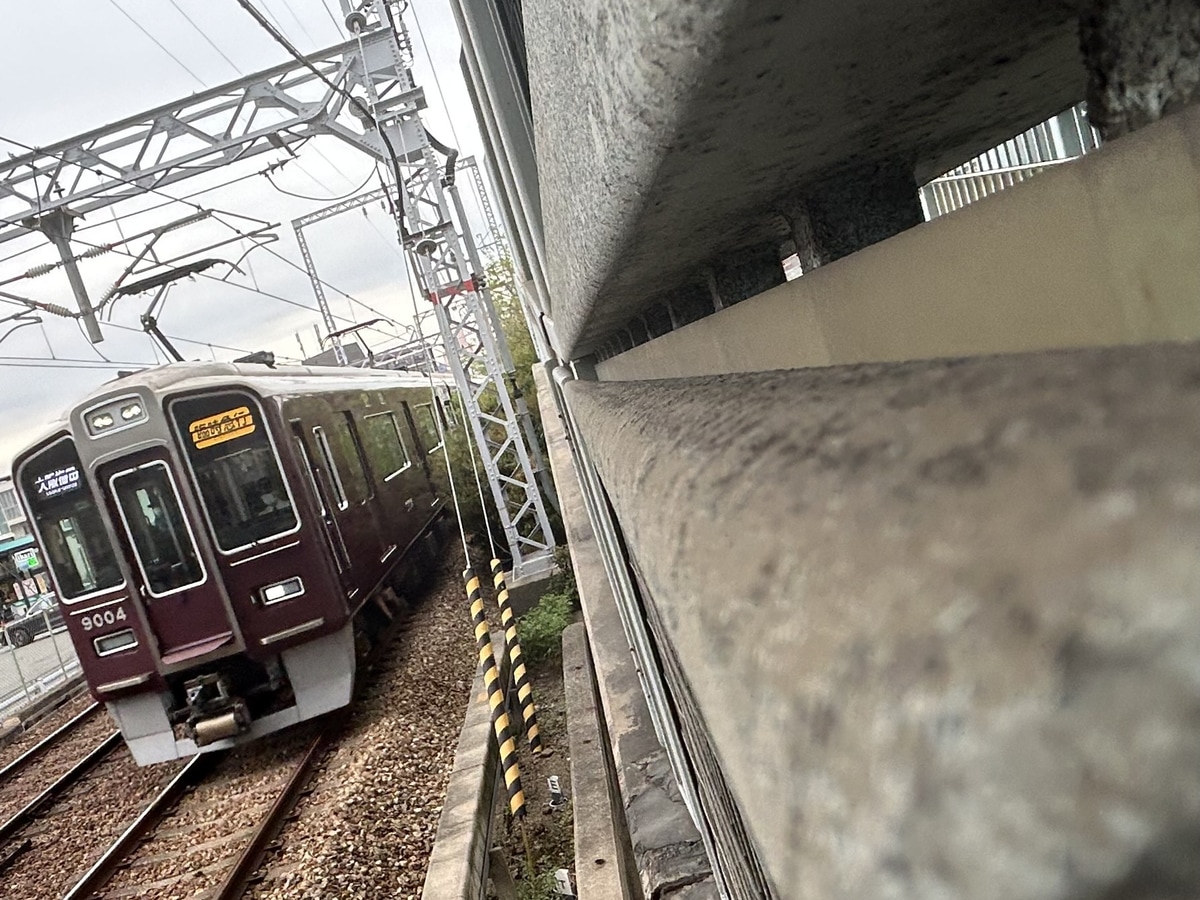 阪急電鉄 西宮車庫 9000系 9004f