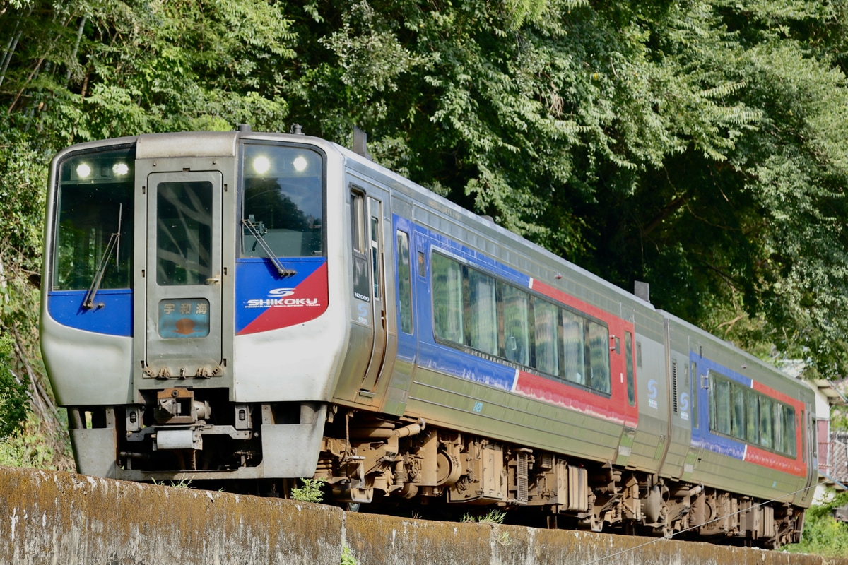 JR四国 松山運転所 N2000系 2461