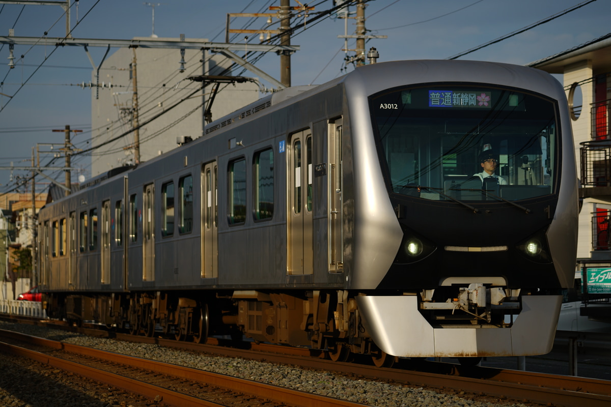 静岡鉄道 長沼鉄道営業所 A3000形 A3012編成