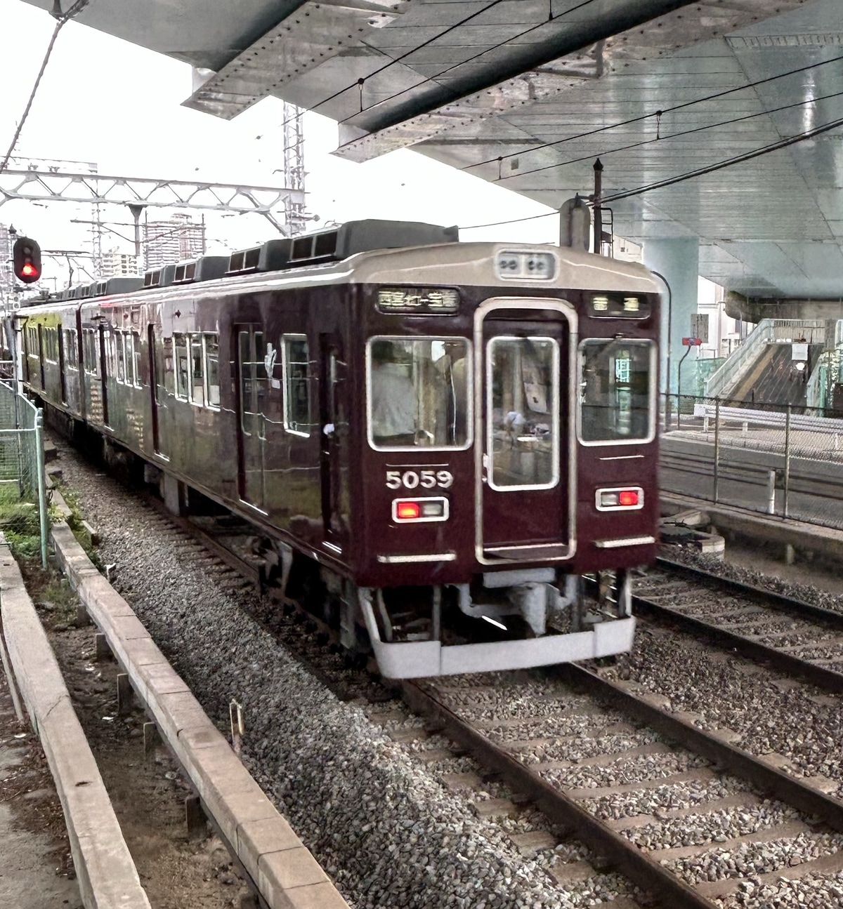阪急電鉄 西宮車庫 5000系 5008f