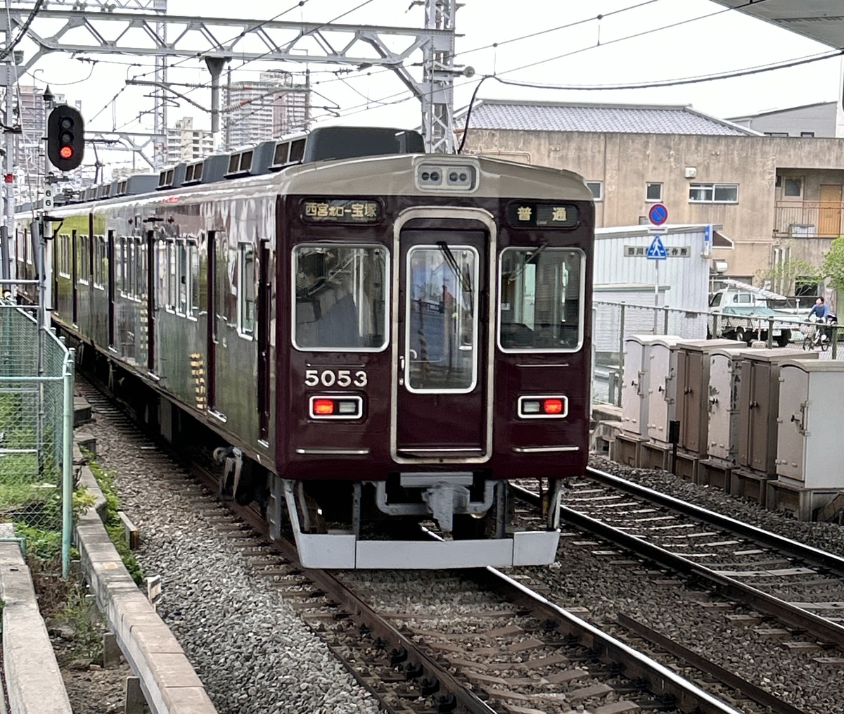 阪急電鉄 西宮車庫 5000系 5001f