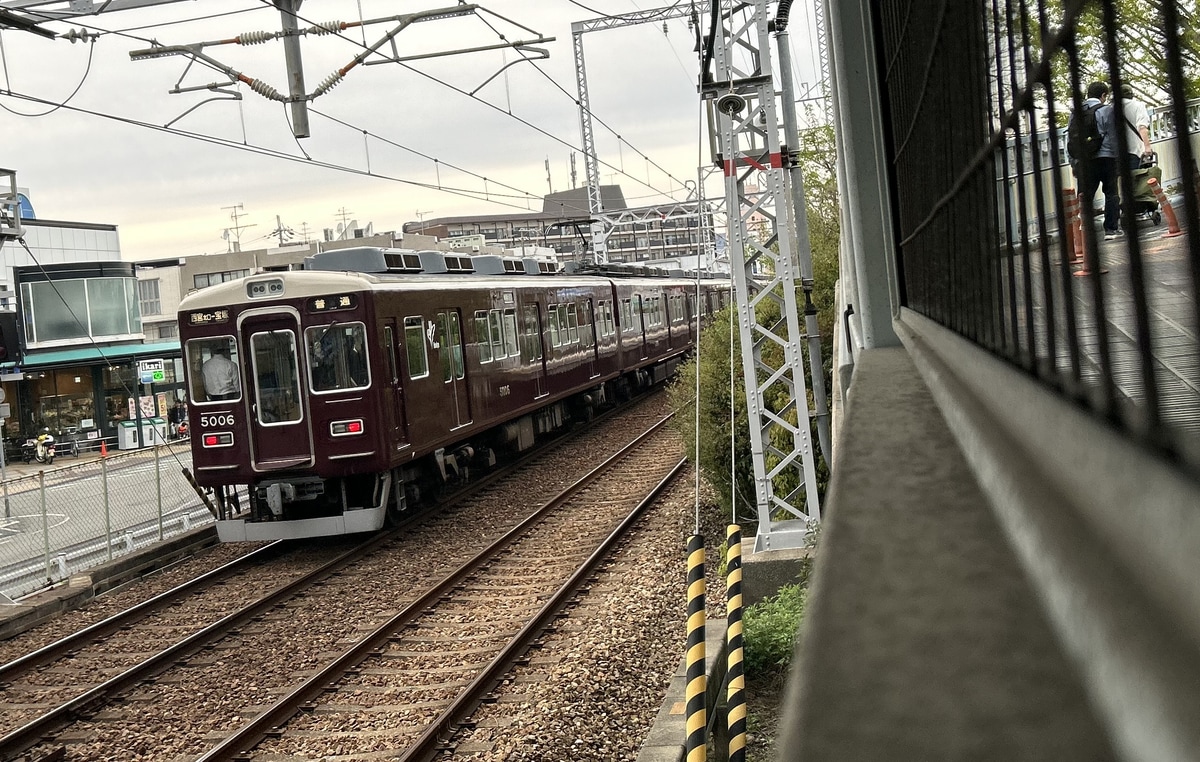 阪急電鉄 西宮車庫 5000系 5006f