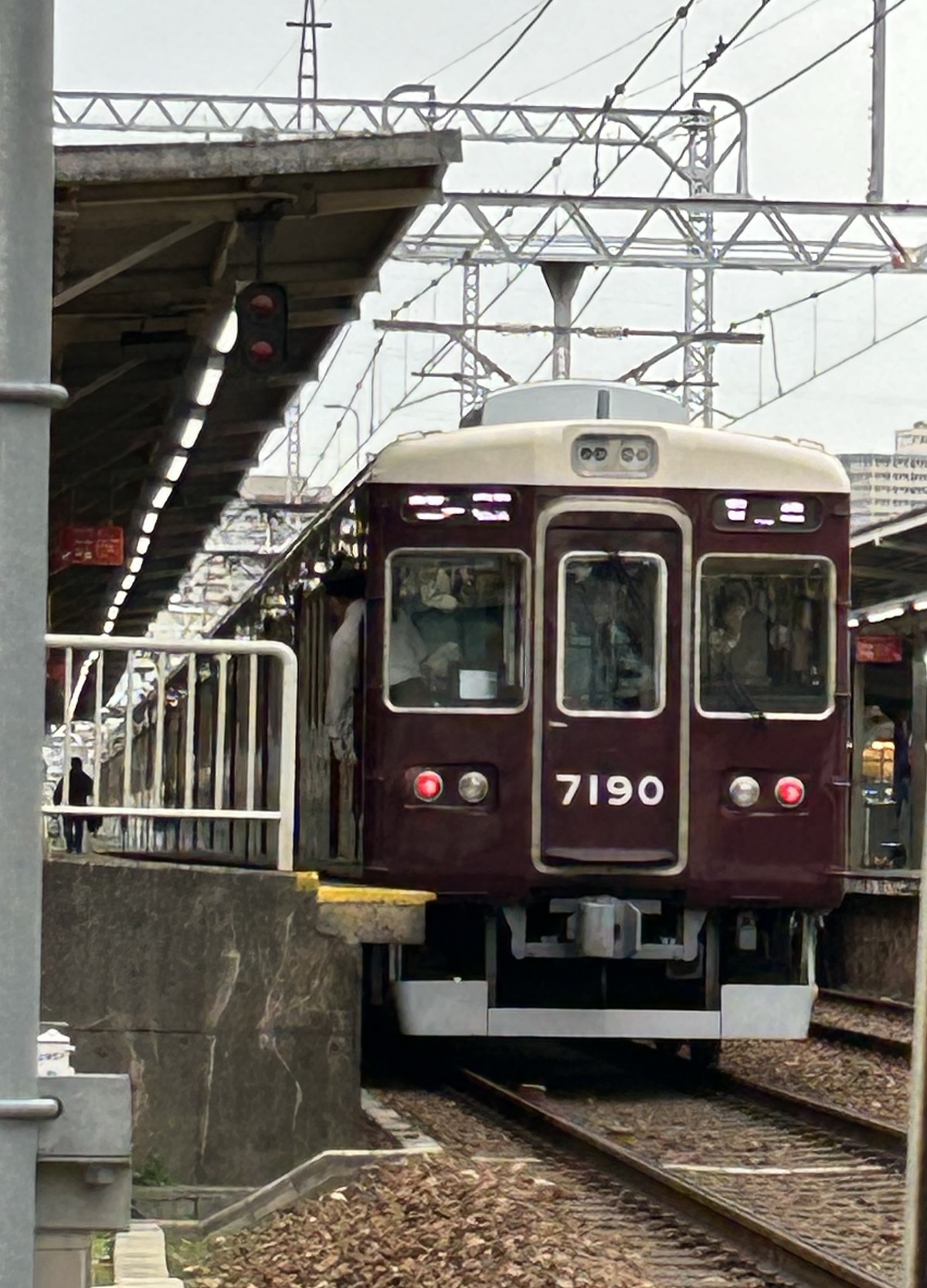 阪急電鉄 西宮車庫 7000系 7090f