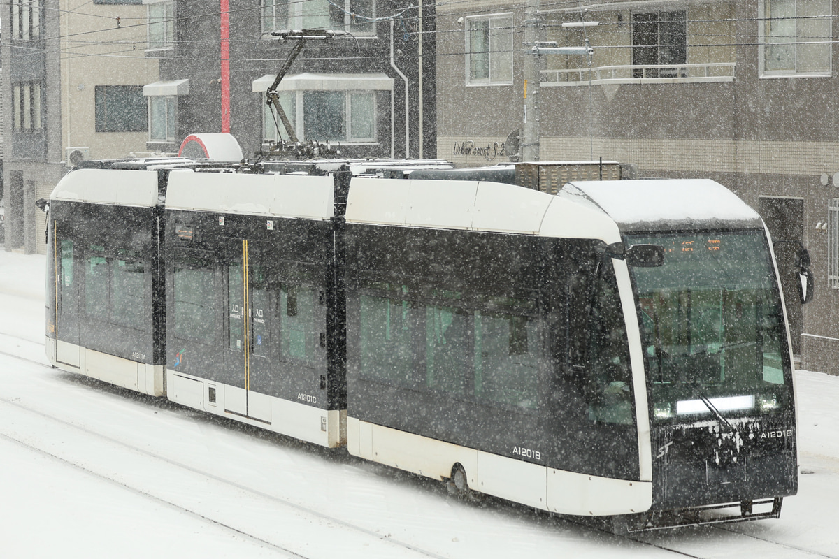 札幌市交通局 電車事業所 A1200形 A1201