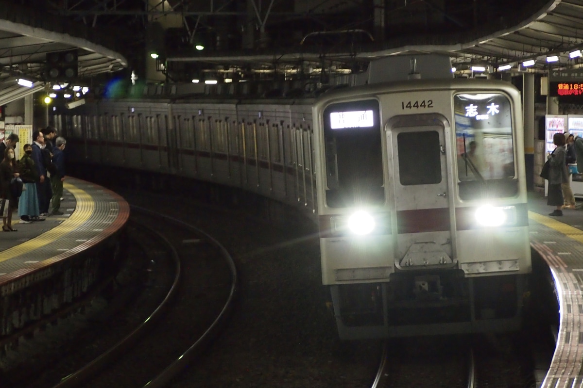 東武鉄道 森林公園検修区 10030系 11442F