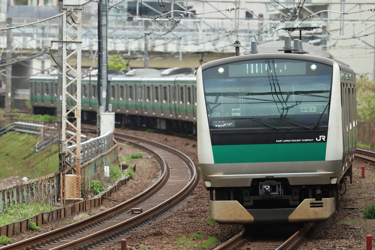 JR東日本 川越車両センター E233系 ハエ133編成