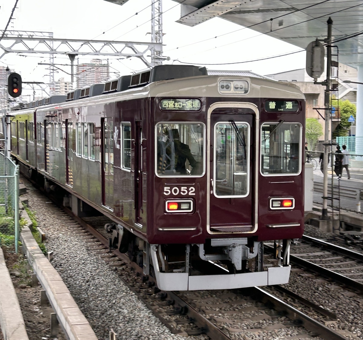 阪急電鉄 西宮車庫 5000系 5002f