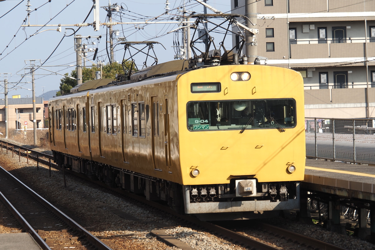 JR西日本 岡山電車区 115系 オカG-04