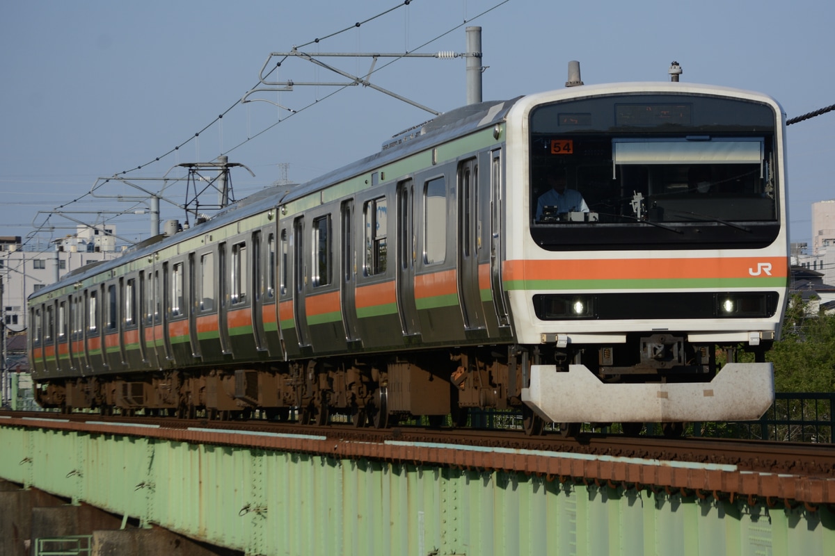JR東日本 川越車両センター 209系 ハエ54編成