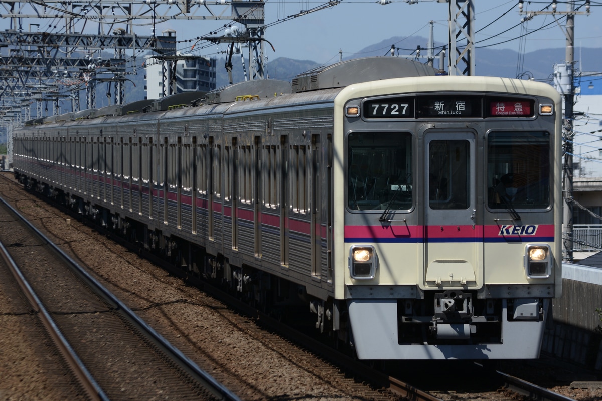 京王電鉄 若葉台検車区 7000系 7727F