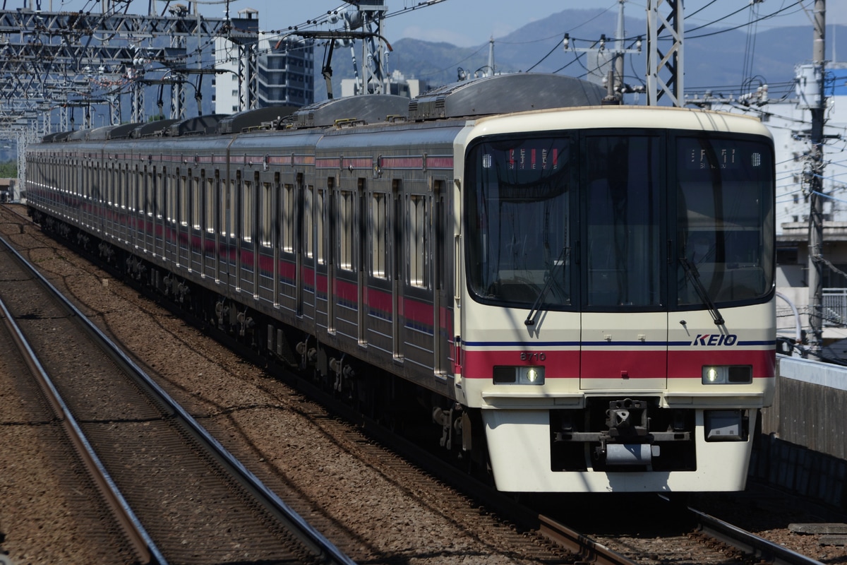 京王電鉄 若葉台検車区 8000系 8710F