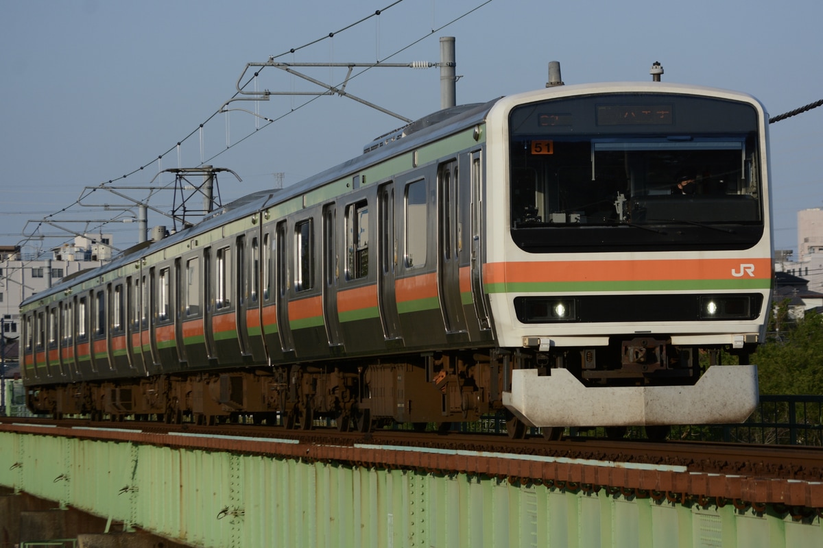 JR東日本 川越車両センター 209系 ハエ51編成