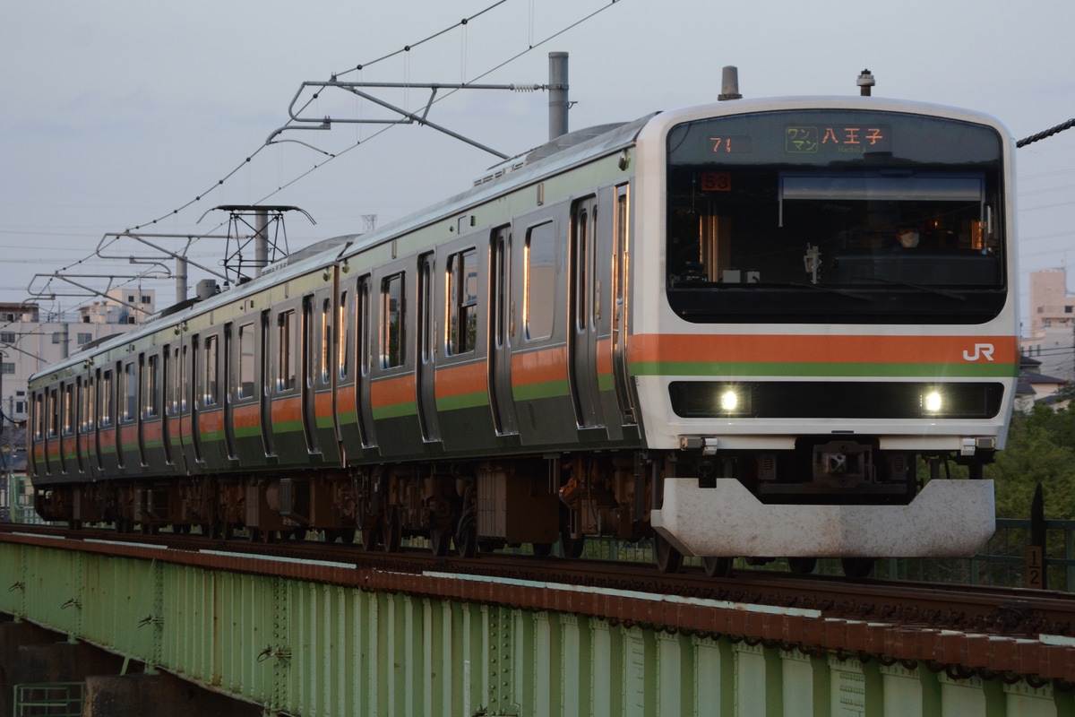 JR東日本 川越車両センター 209系 ハエ53編成