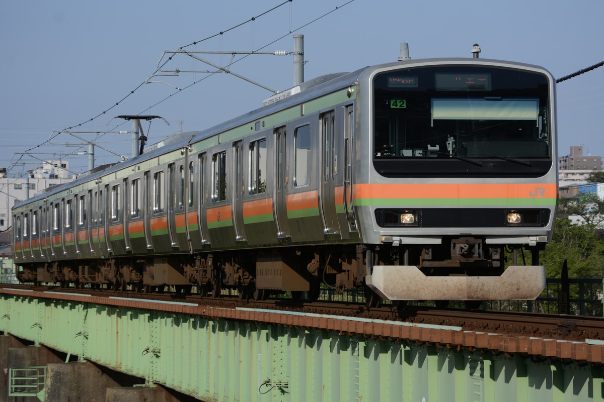 JR東日本 川越車両センター E231系 ハエ42編成