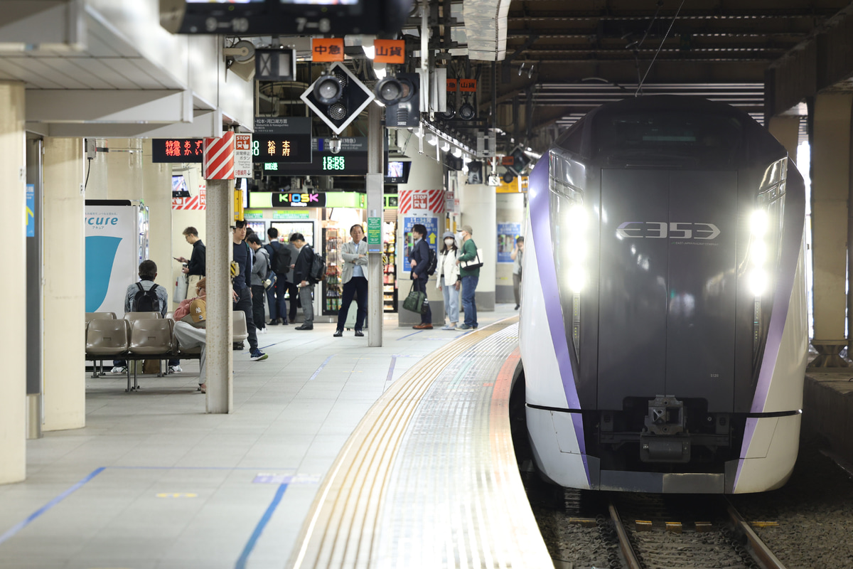 JR東日本 松本車両センター E353系 モトS120編成