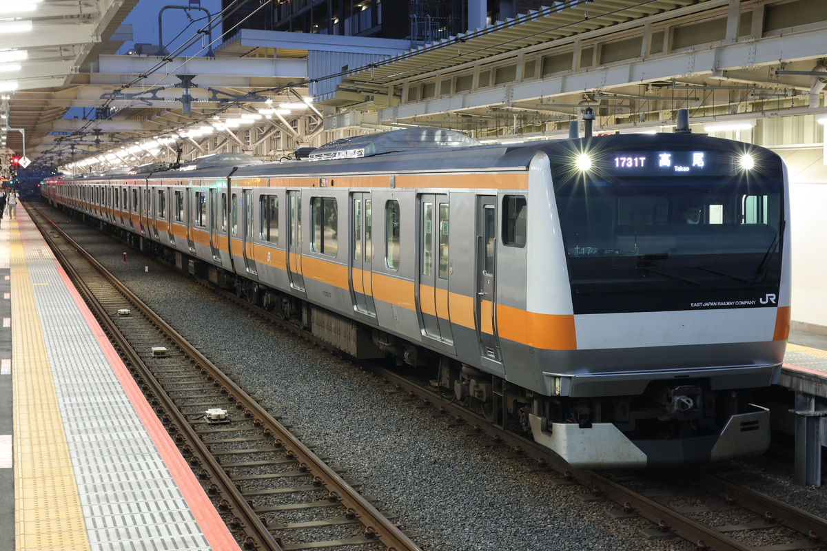 JR東日本 豊田車両センター本区 E233系 トタT17編成