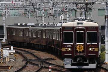 阪急電鉄 正雀車庫 7000系 7006F