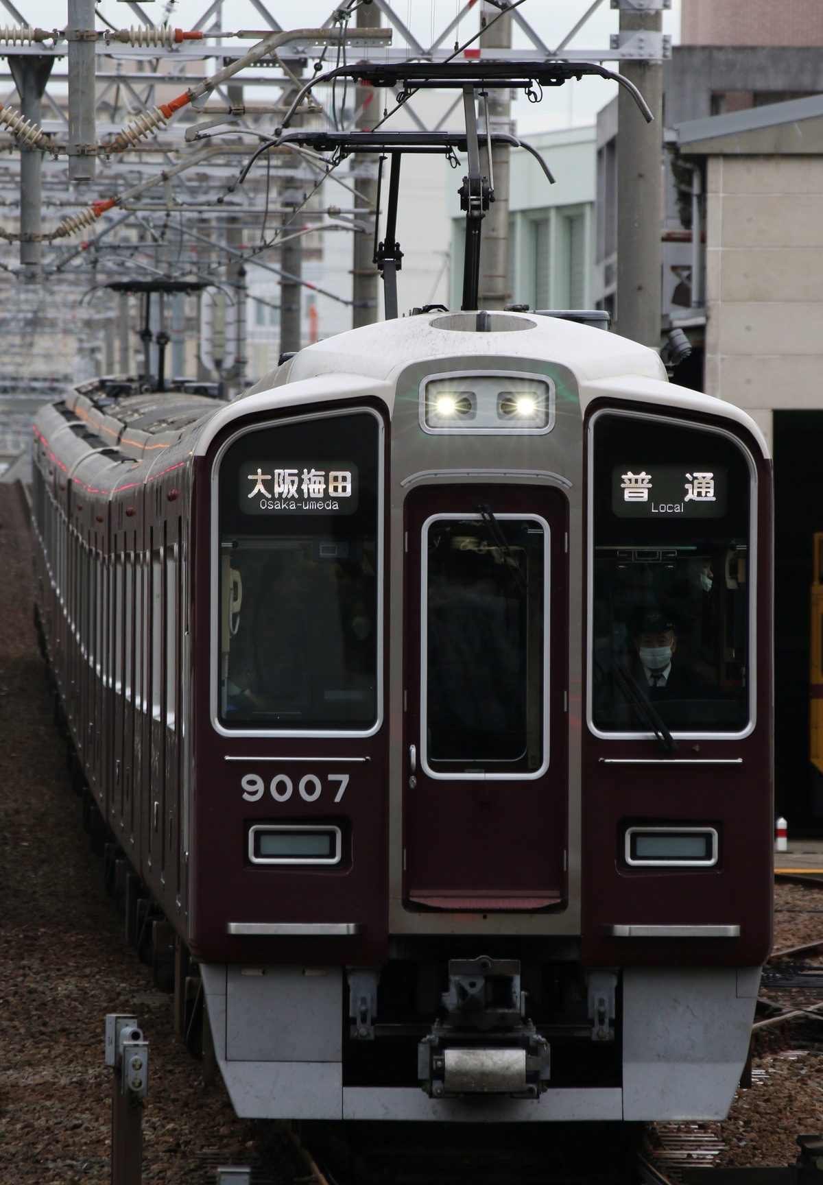 阪急電鉄 平井車庫 9000系 9007F