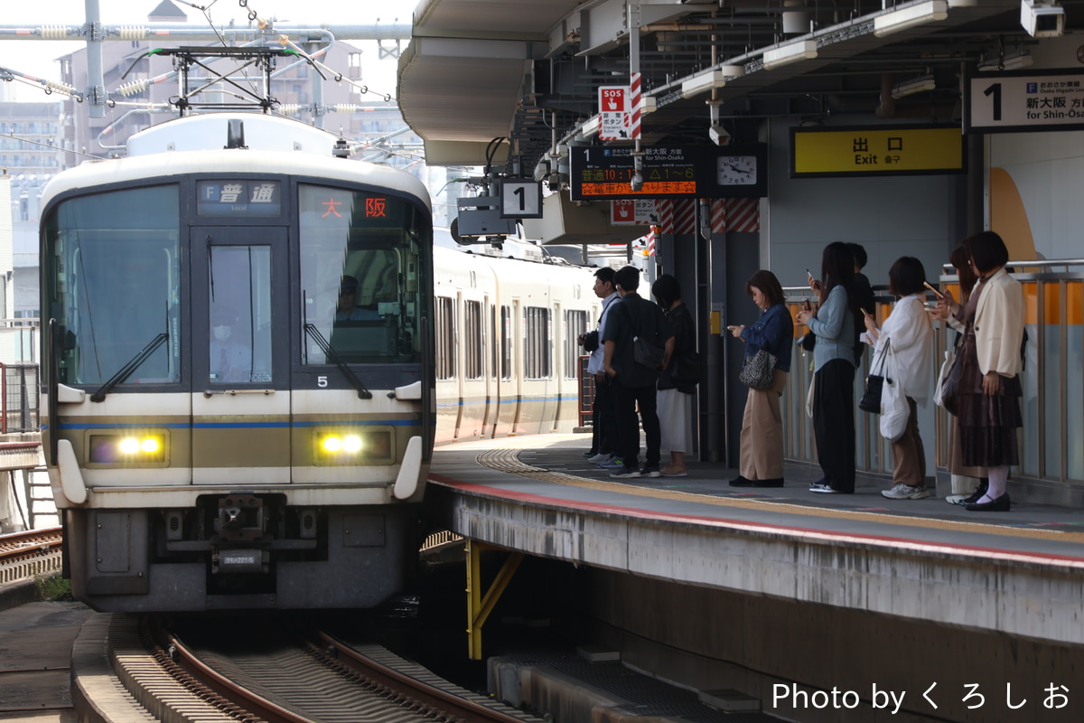 JR西日本 吹田総合車両所奈良支所 221系 NC626編成