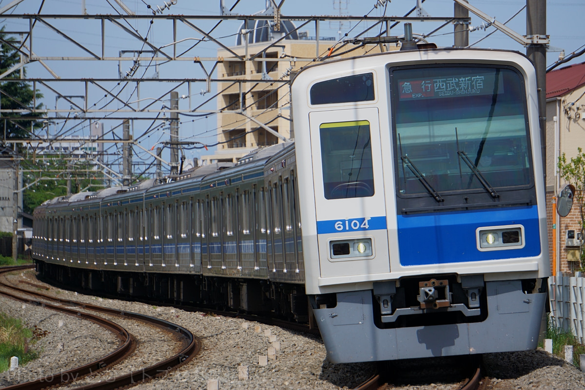 西武鉄道  6000系 6104F