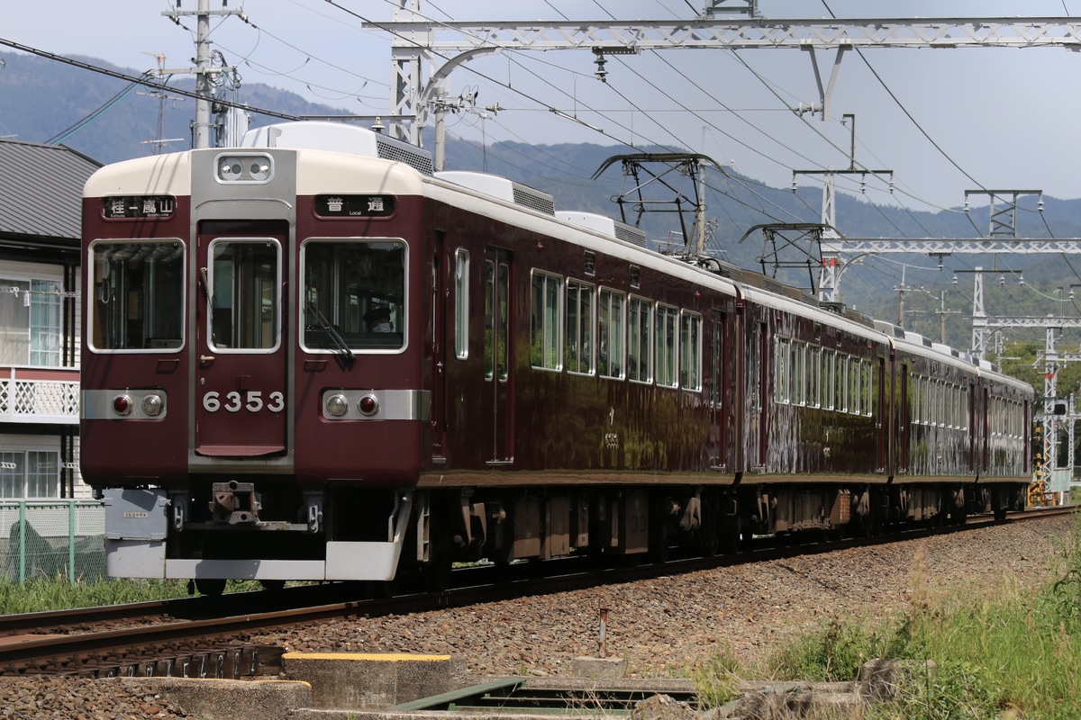 阪急電鉄 桂車庫 6300系 6353F