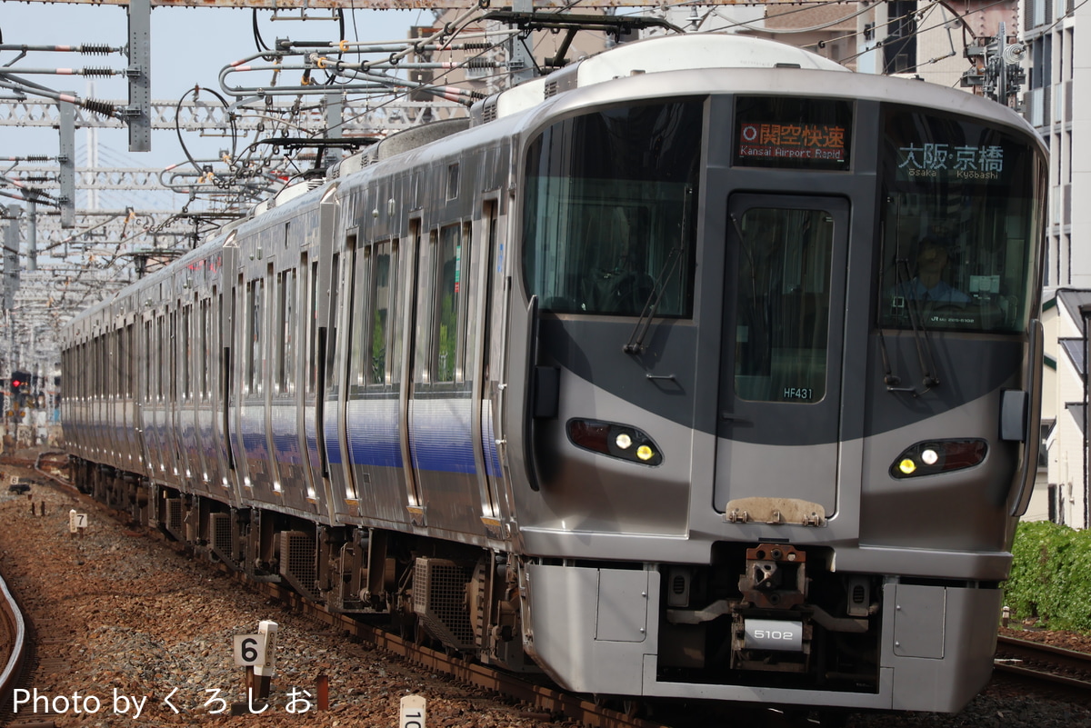 JR西日本 吹田総合車両所日根野支所 225系 HF431編成