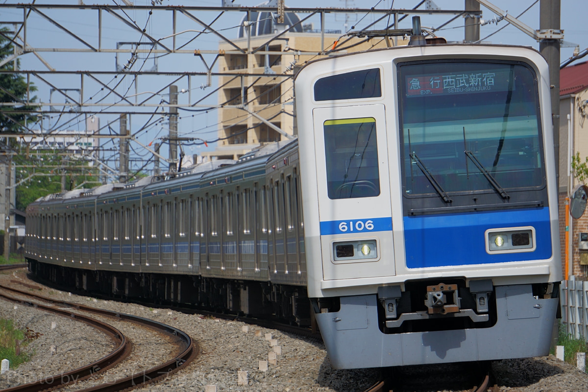 西武鉄道  6000系 6106F