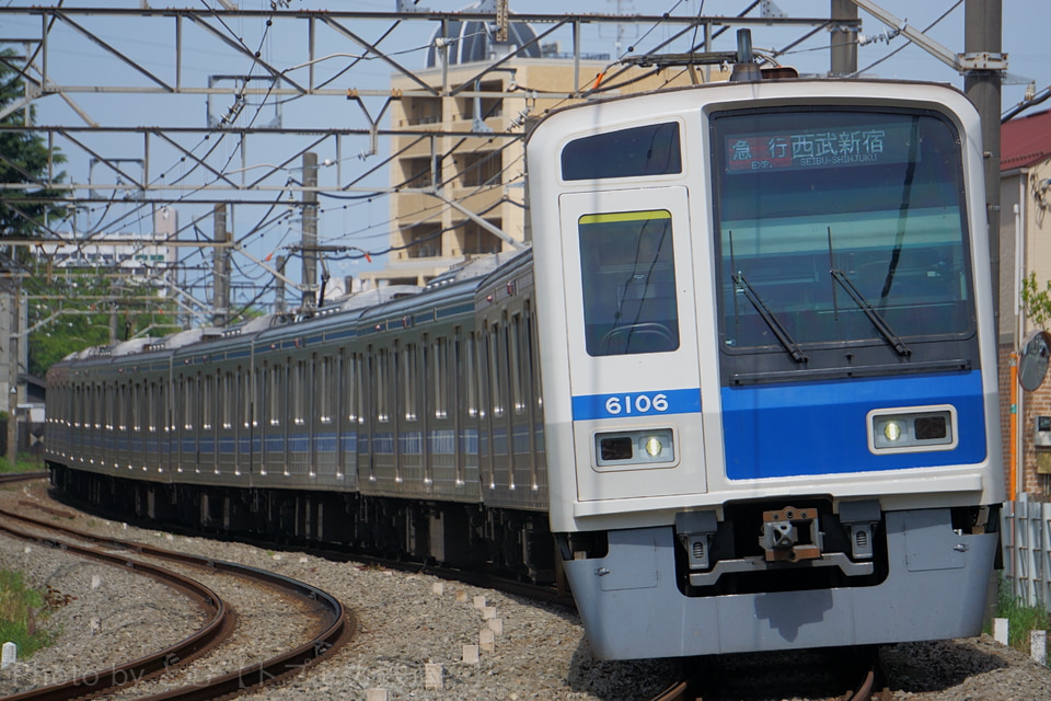 西武6000系6106F<br class="br-sp" />(6106編成)の写真