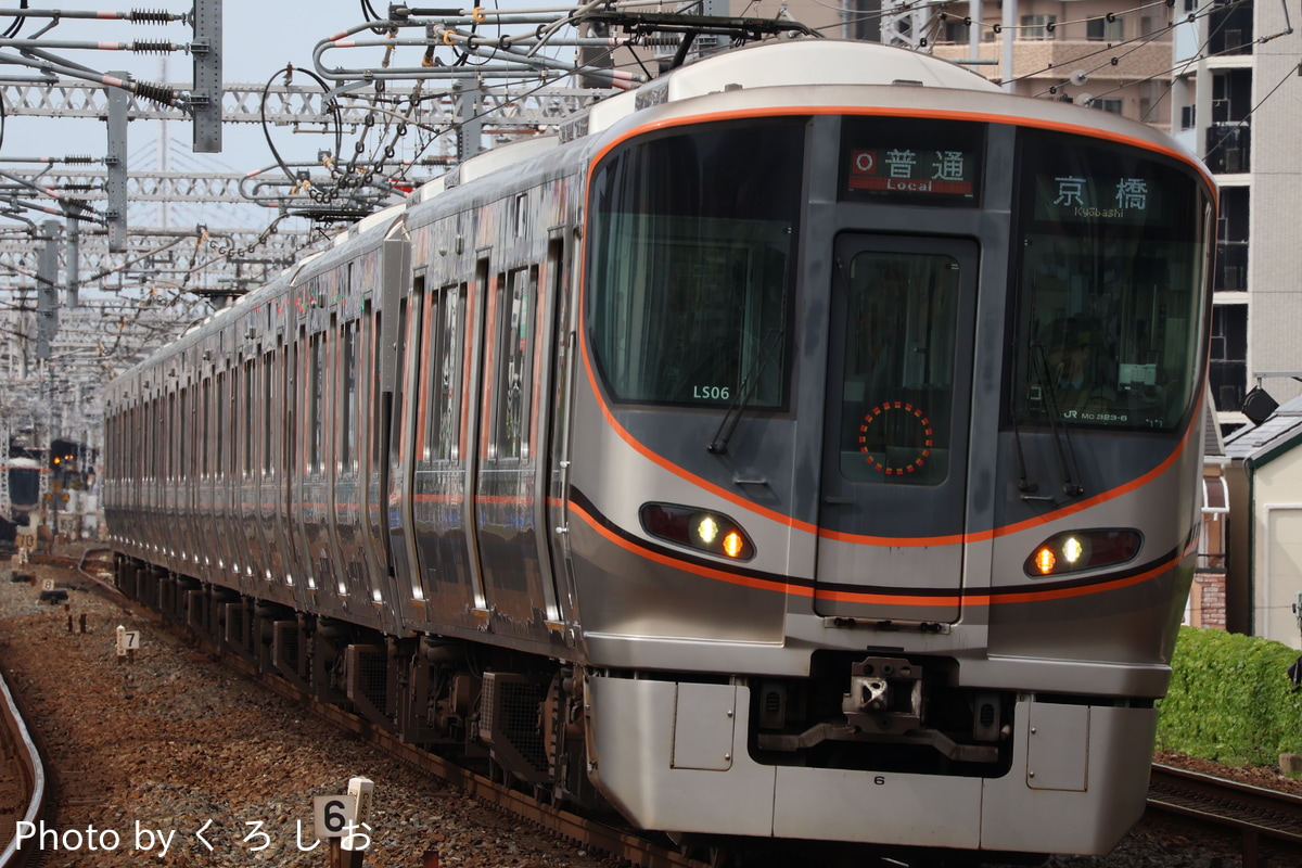 JR西日本 吹田総合車両所森ノ宮支所 323系 LS06編成