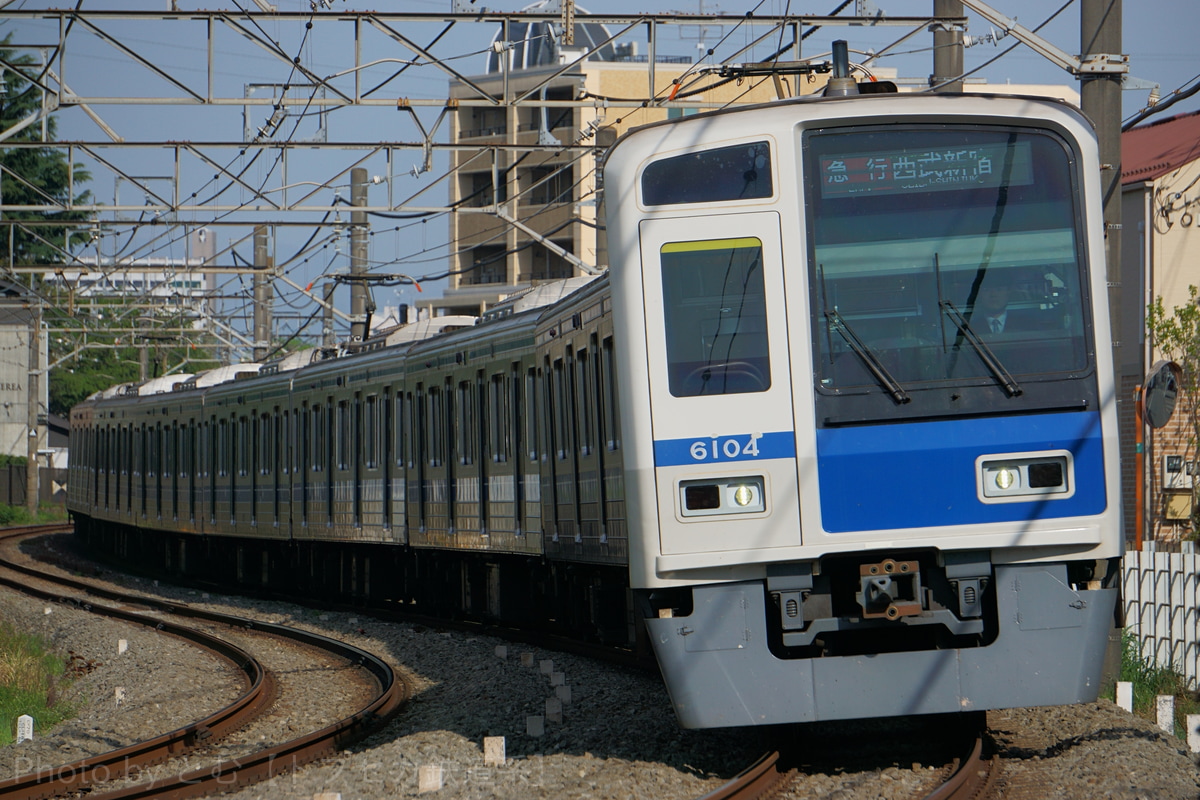 西武鉄道  6000系 6104F